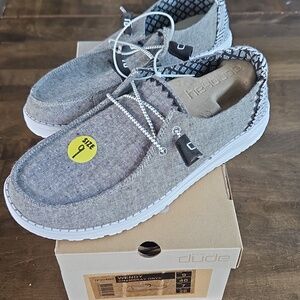 Hey Dude Size 9 Women's Slip-On Sneakers In Chambray Onyx